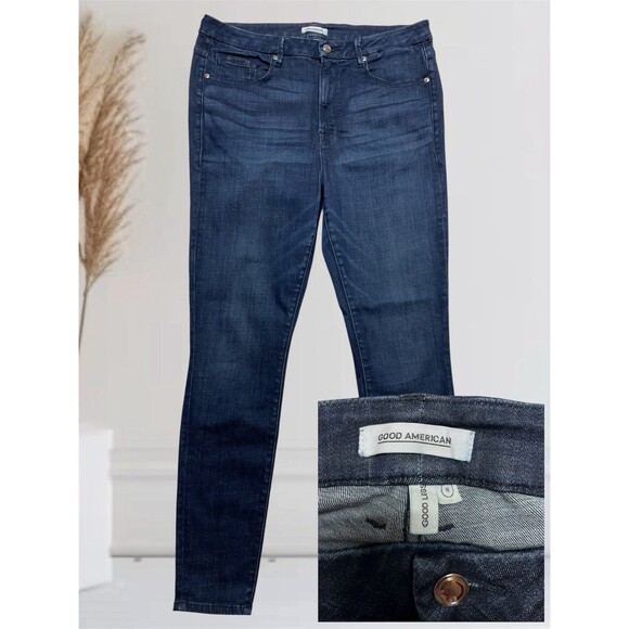Good American Good Legs Women’s Size 16 High-Rise Stretch Skinny Jeans - Picture 1 of 10